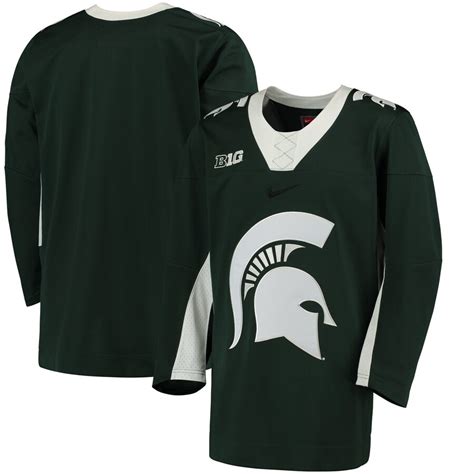 Nike Men's Michigan State Spartans Pro Green Replica 